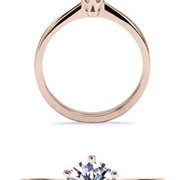 Solitario taglio Brillante. Fonte immagine: 77diamonds.com 