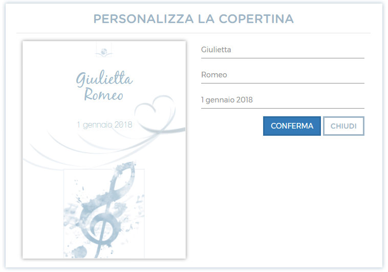 Procedi nella configurazione